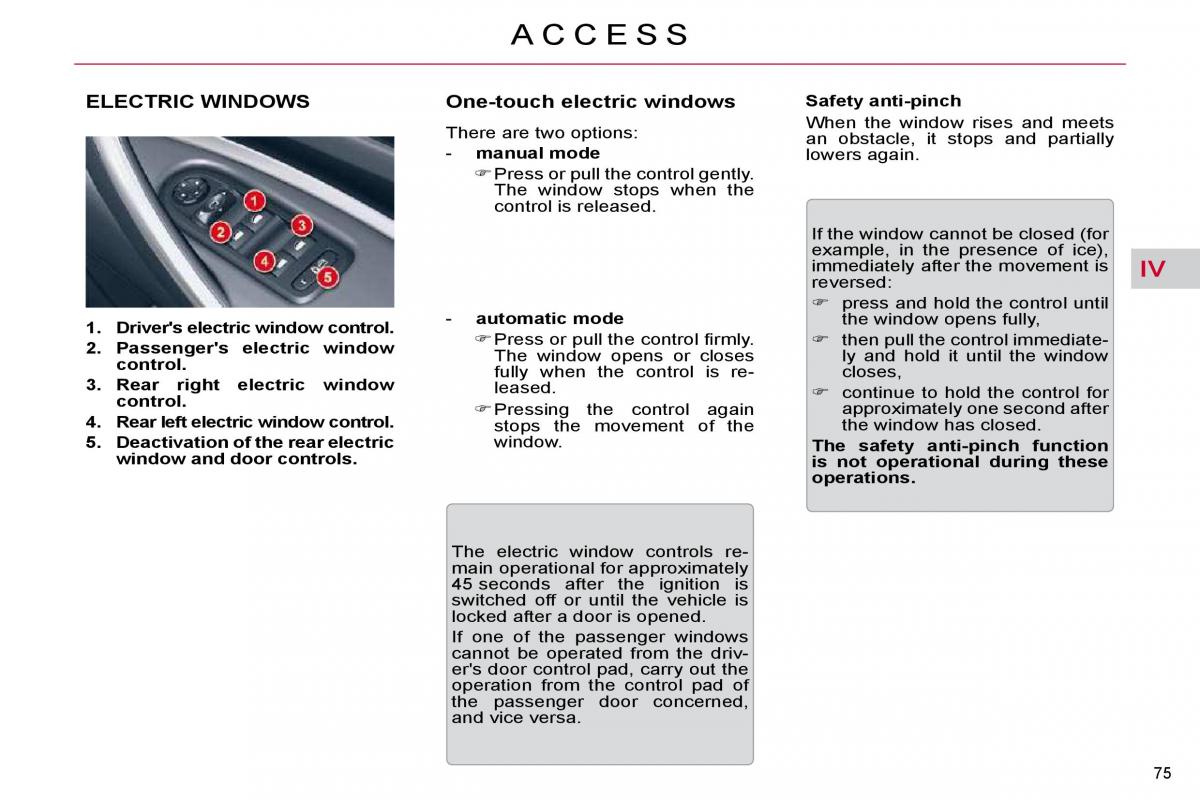 Citroen C5 II 2 owners manual / page 81