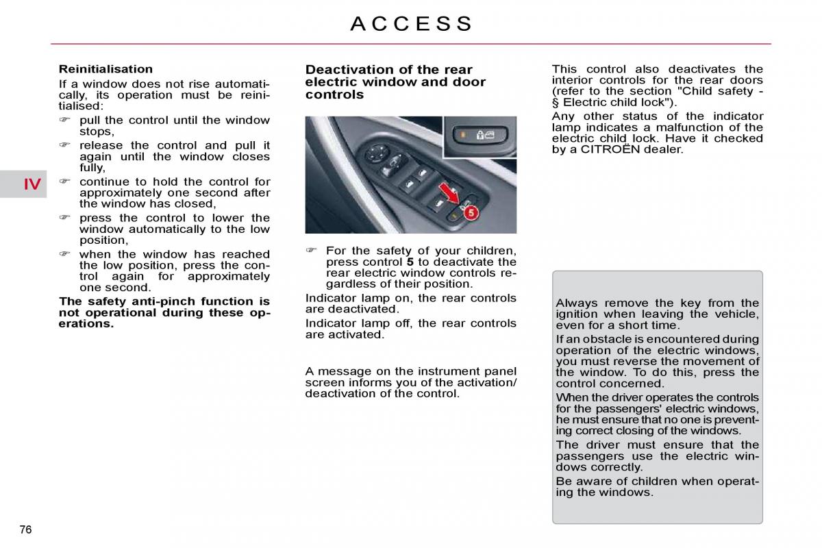 Citroen C5 II 2 owners manual / page 82