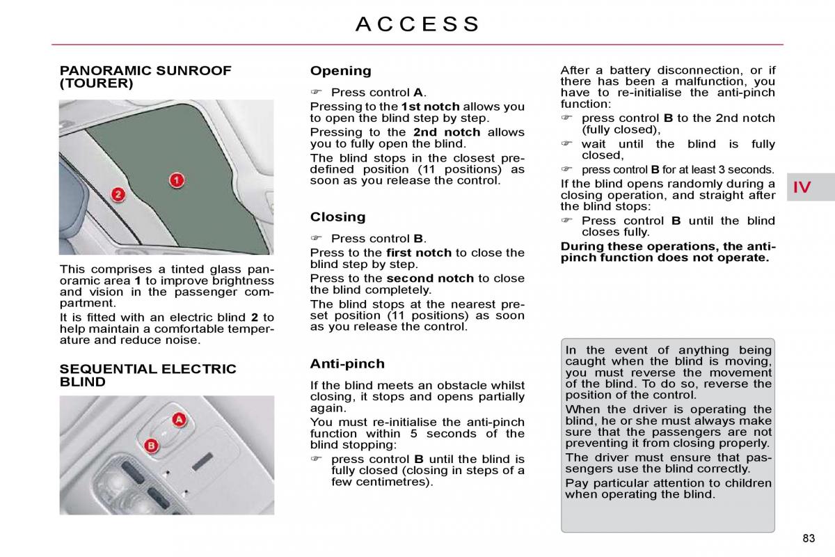 Citroen C5 II 2 owners manual / page 89