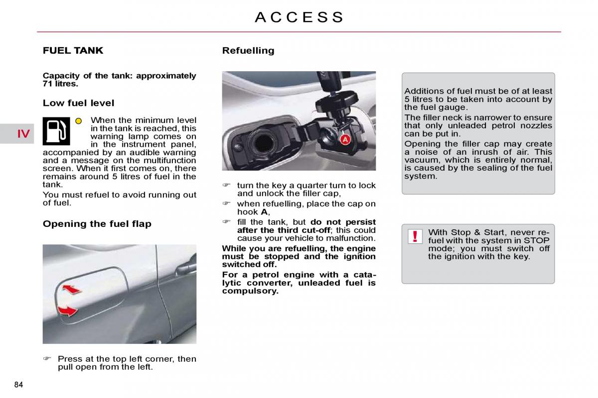 Citroen C5 II 2 owners manual / page 90