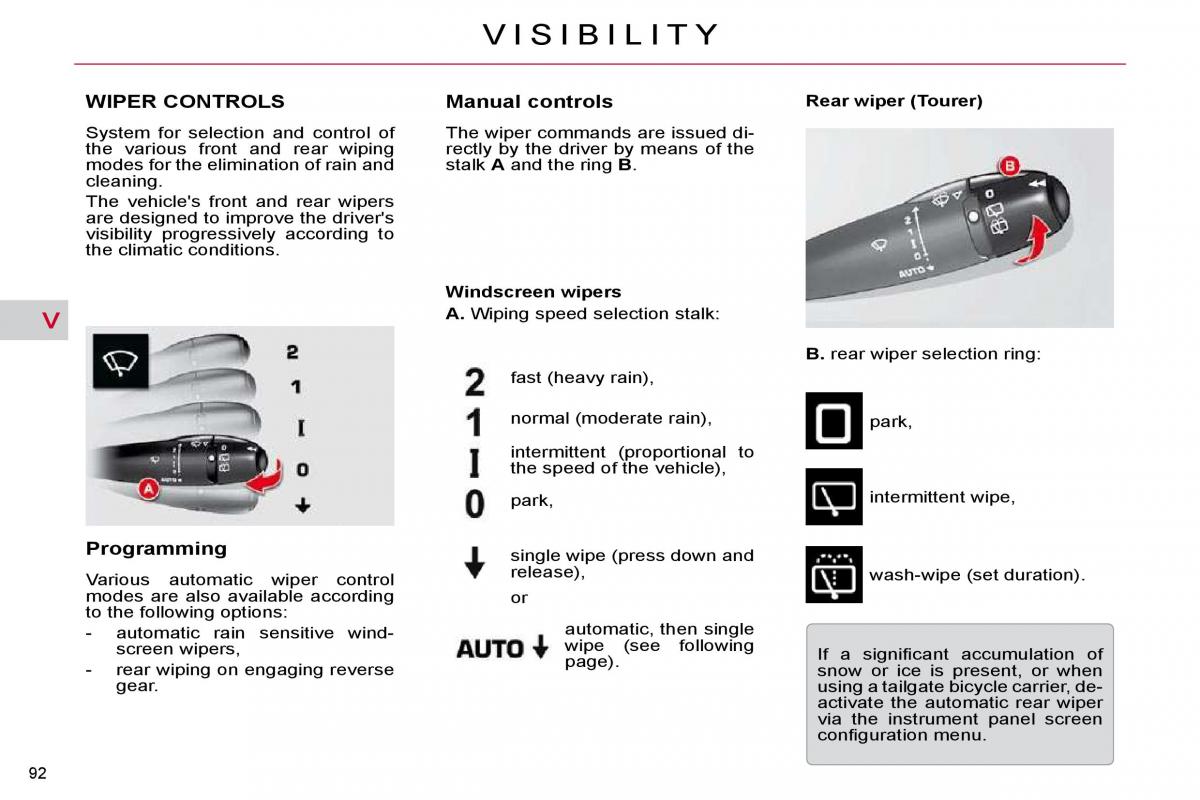 Citroen C5 II 2 owners manual / page 101