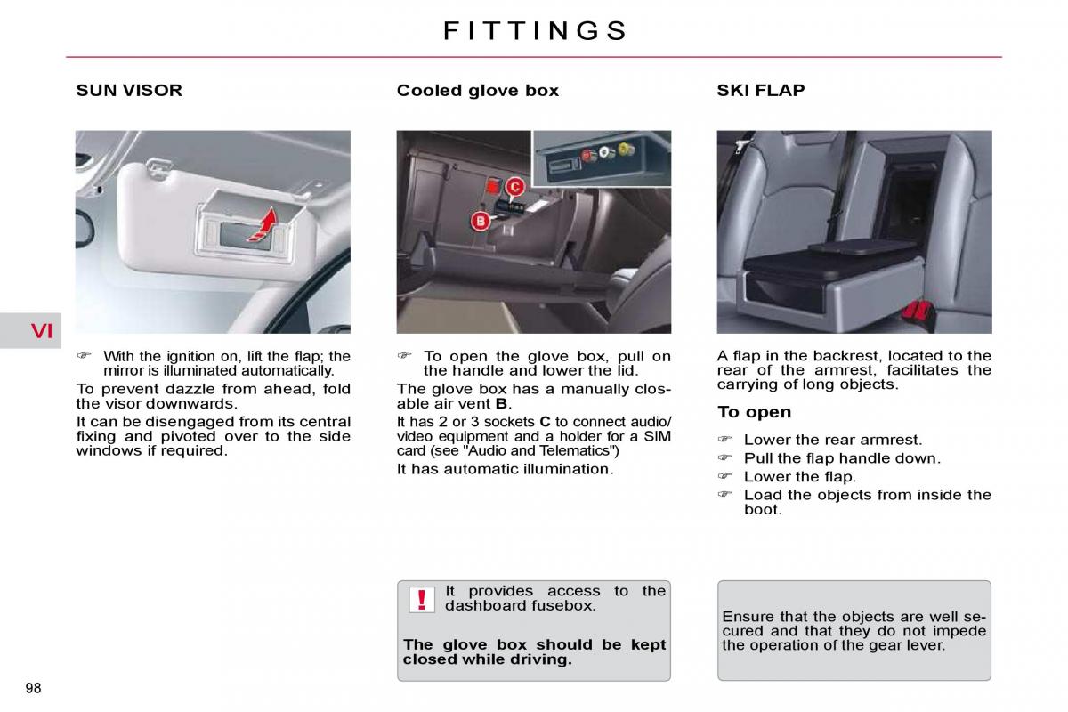 Citroen C5 II 2 owners manual / page 110