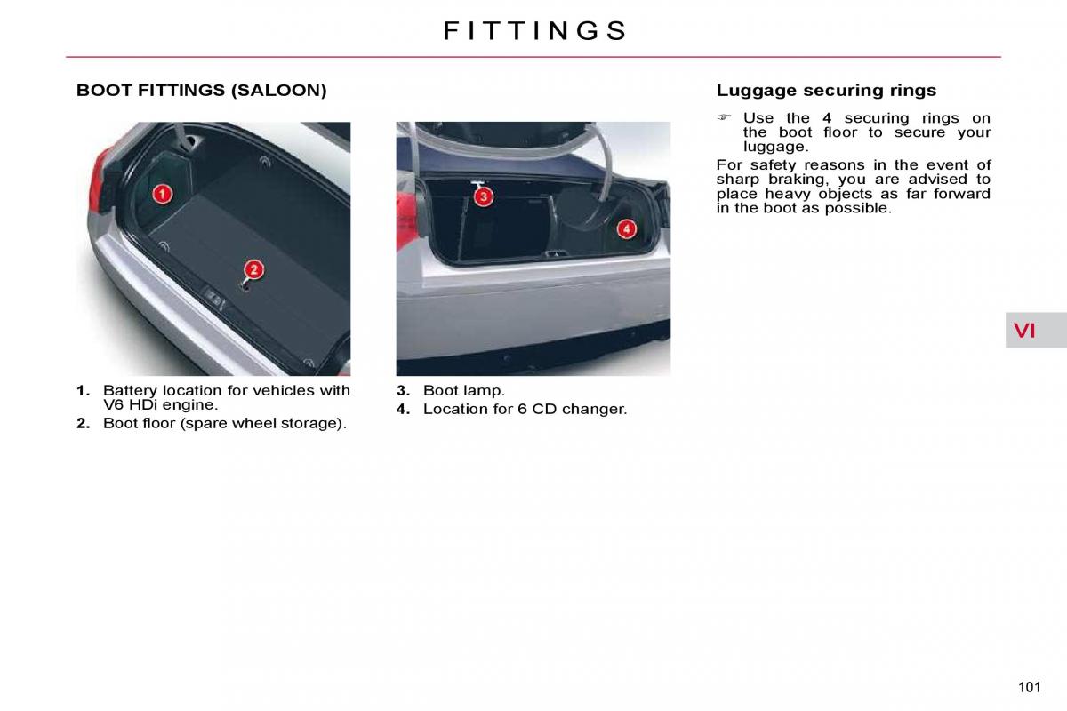 Citroen C5 II 2 owners manual / page 118