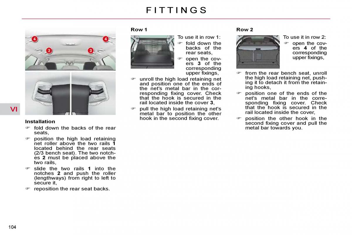 Citroen C5 II 2 owners manual / page 121