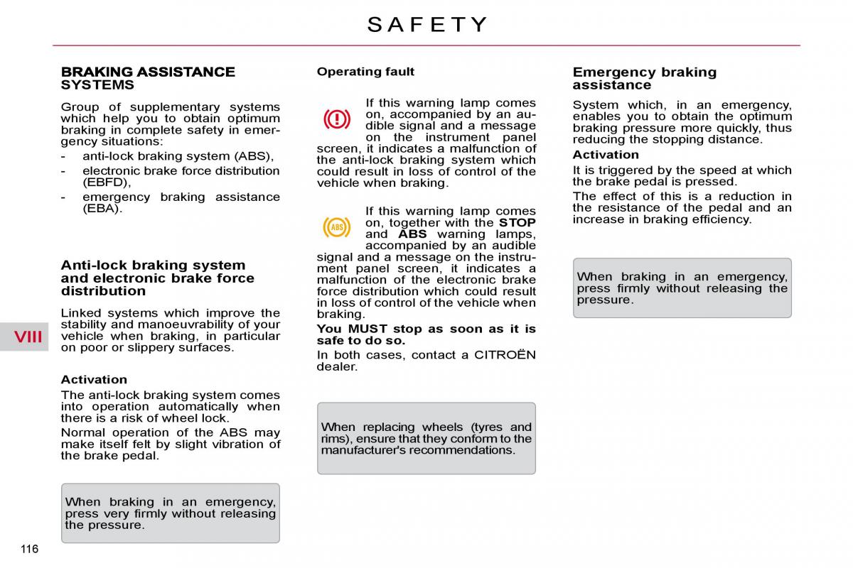 Citroen C5 II 2 owners manual / page 135