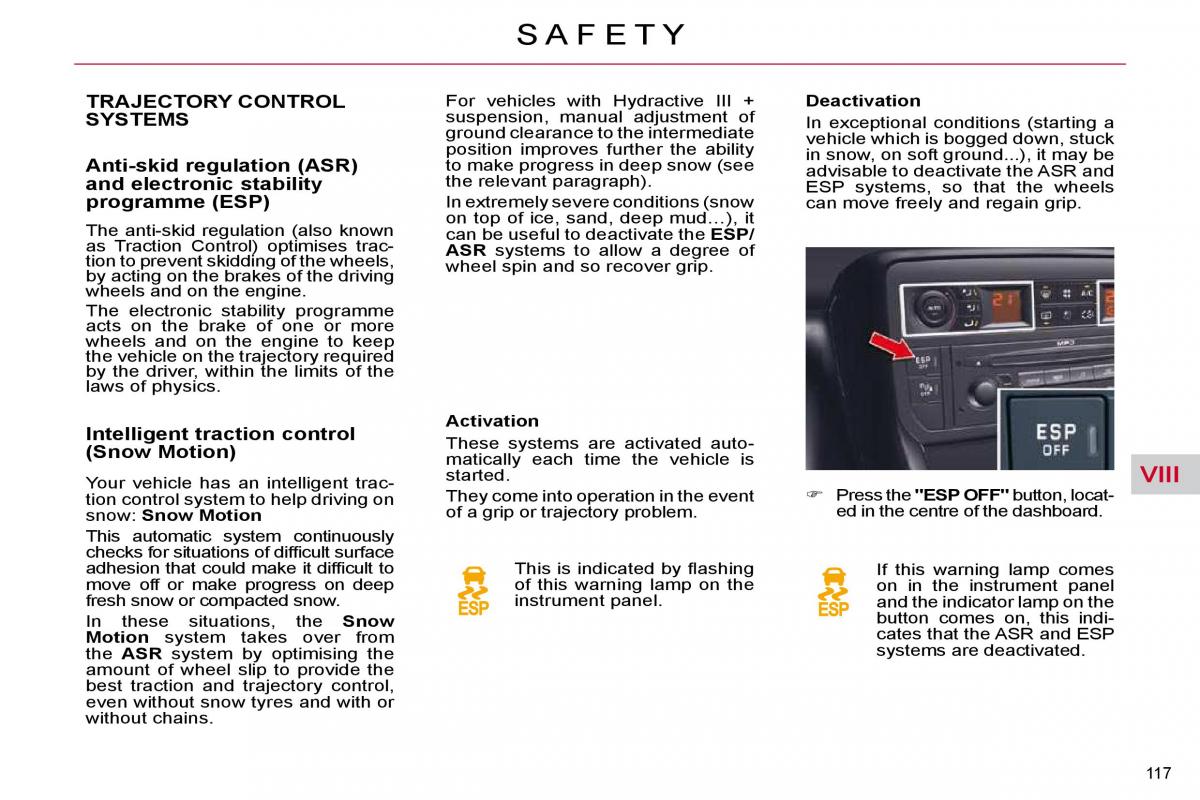 Citroen C5 II 2 owners manual / page 136