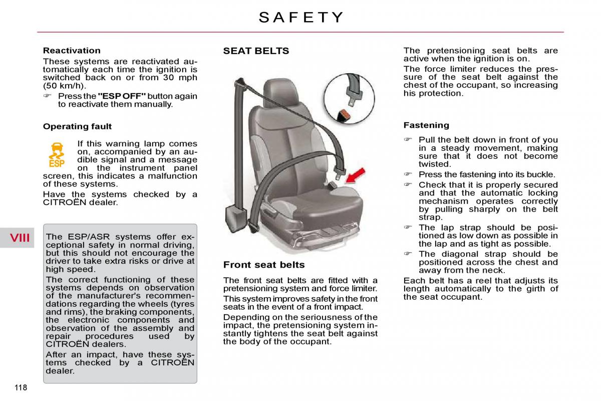 Citroen C5 II 2 owners manual / page 137