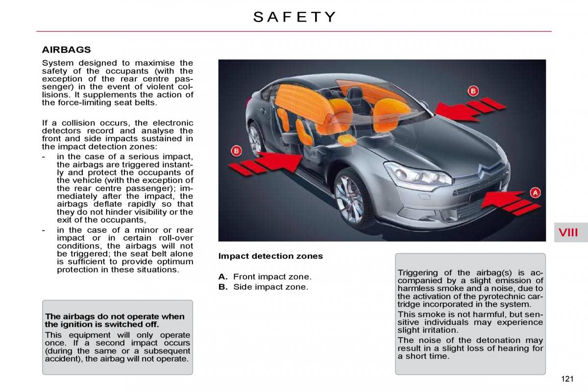 Citroen C5 II 2 owners manual / page 141