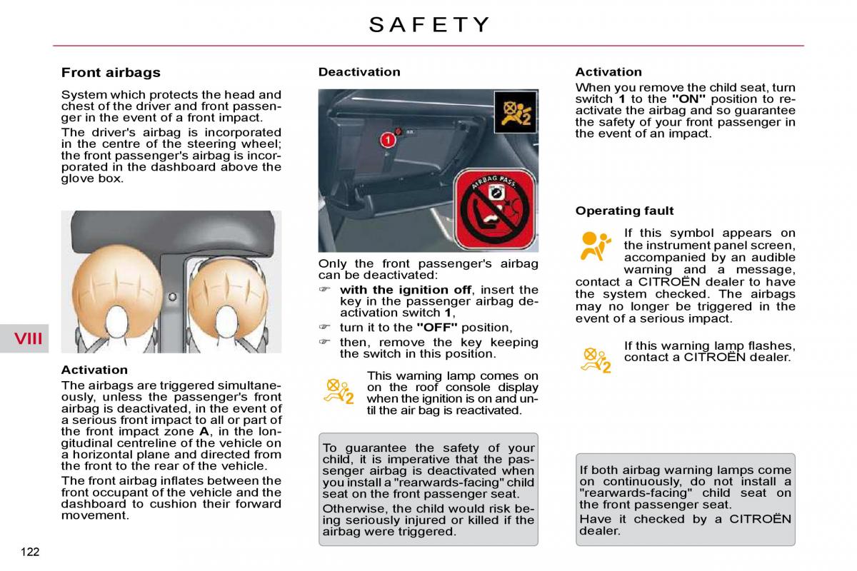 Citroen C5 II 2 owners manual / page 142