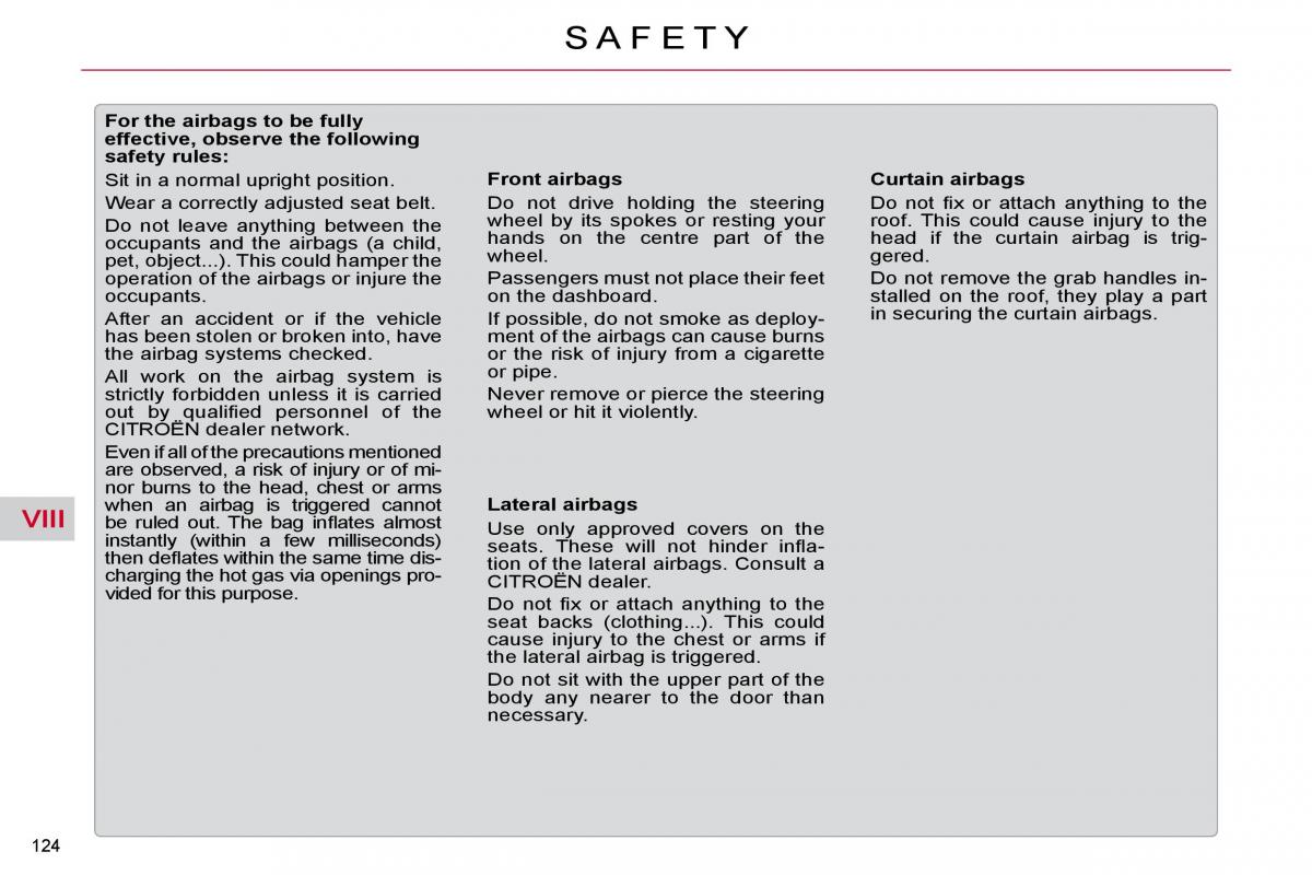 Citroen C5 II 2 owners manual / page 144