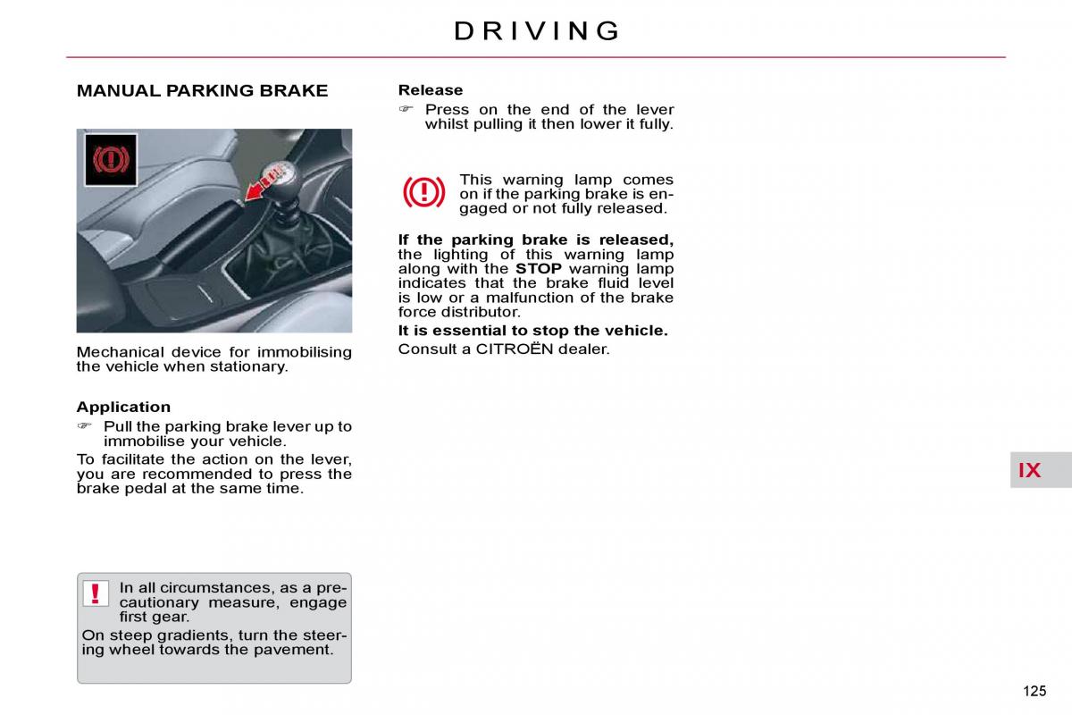 Citroen C5 II 2 owners manual / page 145