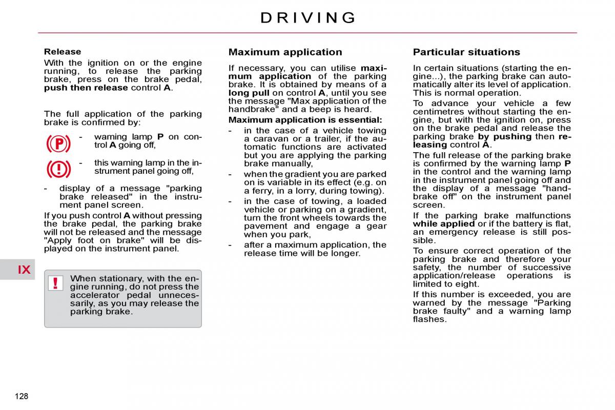 Citroen C5 II 2 owners manual / page 149