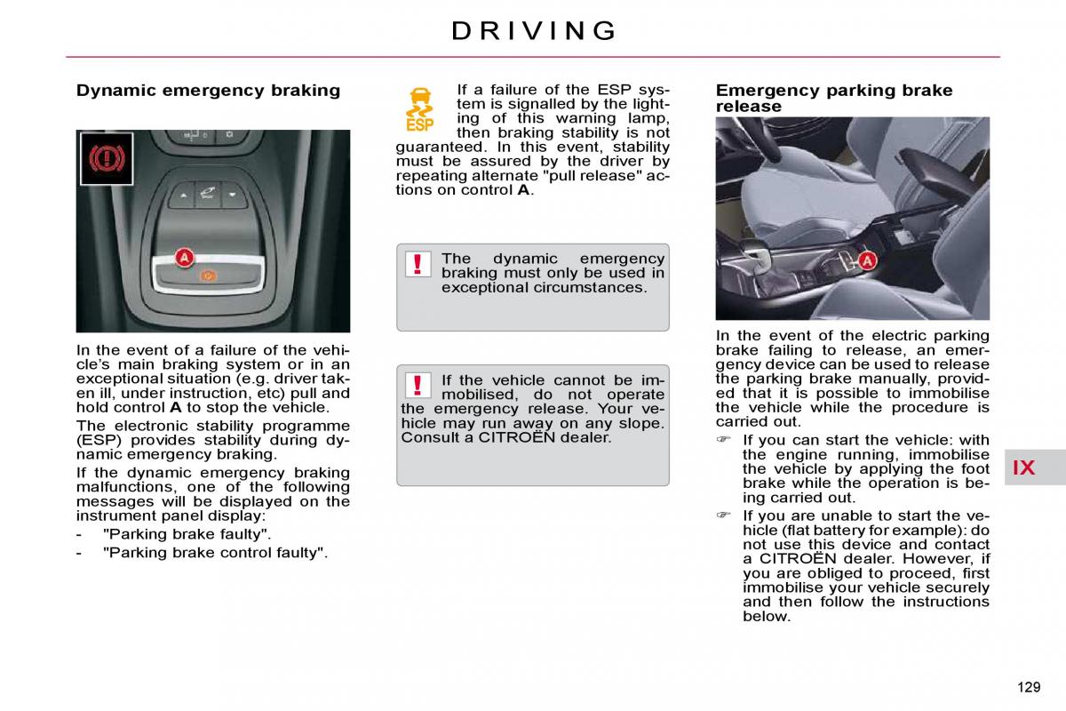 Citroen C5 II 2 owners manual / page 150