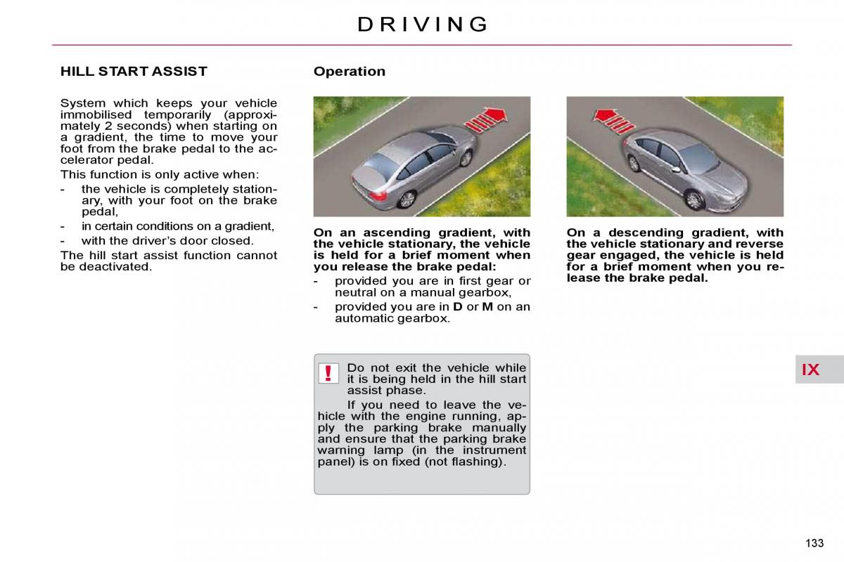 Citroen C5 II 2 owners manual / page 154