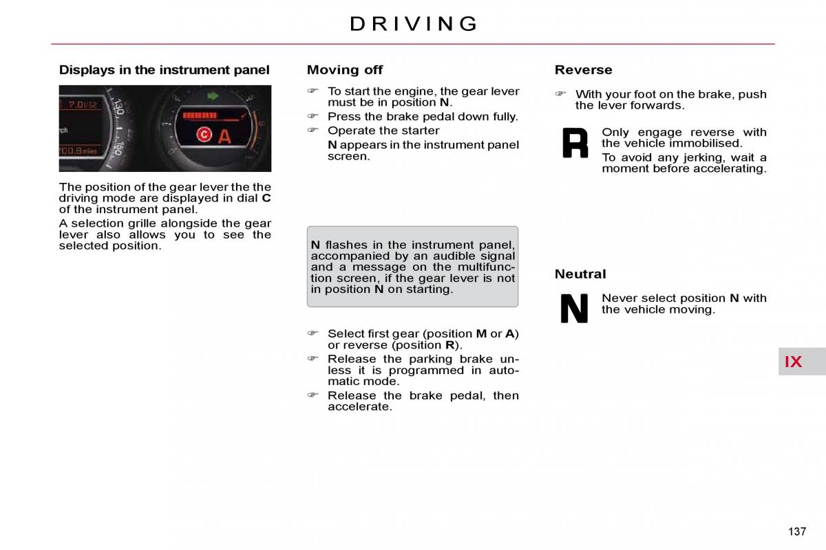 Citroen C5 II 2 owners manual / page 158