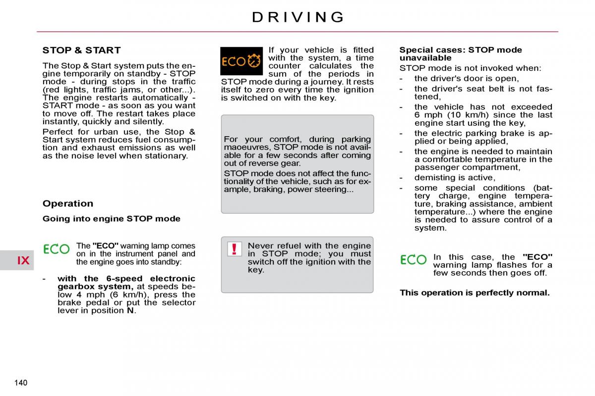 Citroen C5 II 2 owners manual / page 161