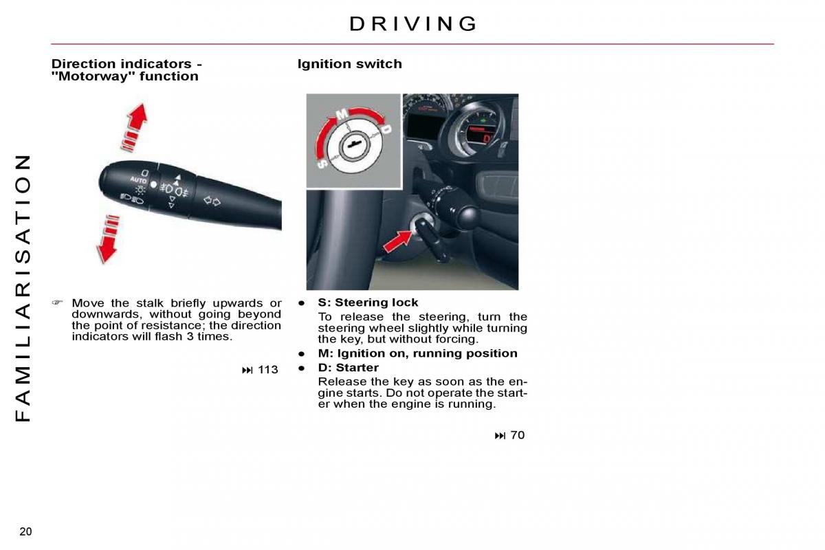 manual Citroen C5 Citroen C5 II 2 owners manual / page 17