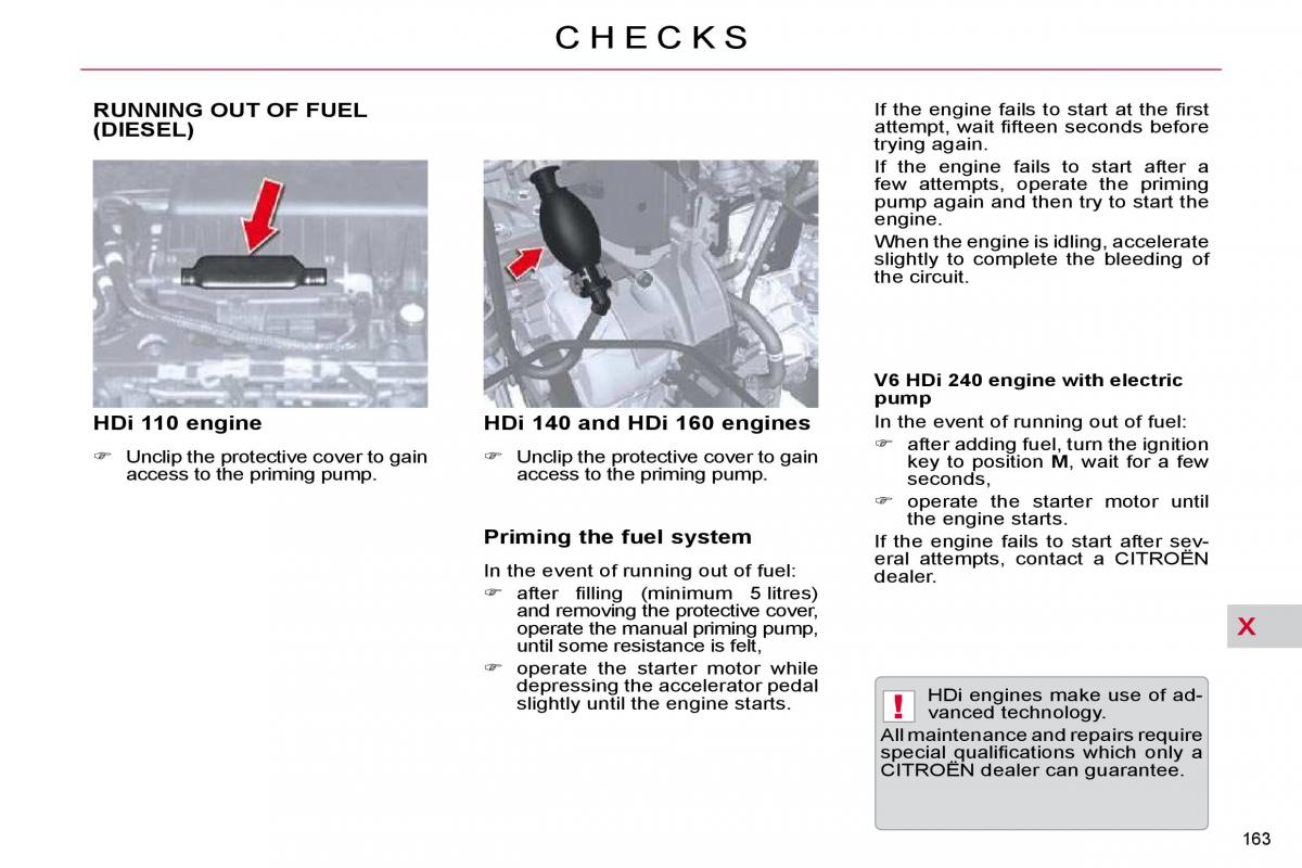 manual Citroen C5 Citroen C5 II 2 owners manual / page 184