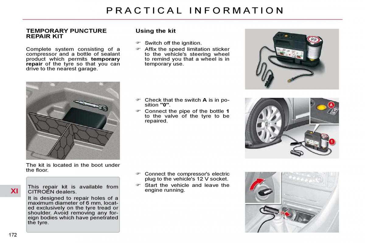 Citroen C5 II 2 owners manual / page 193