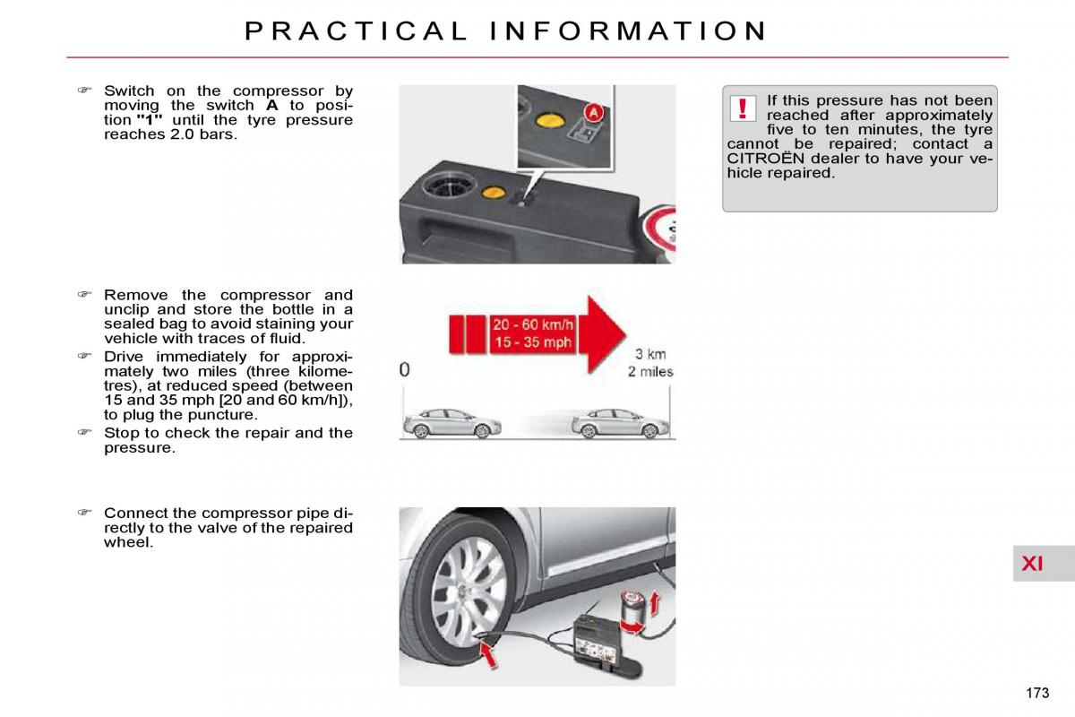 Citroen C5 II 2 owners manual / page 194