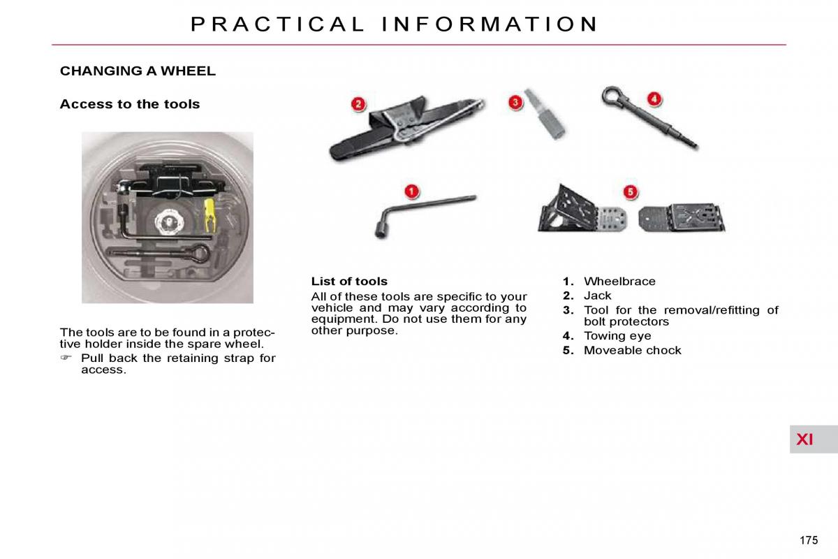 Citroen C5 II 2 owners manual / page 196