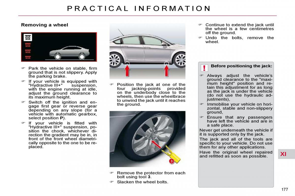 Citroen C5 II 2 owners manual / page 198