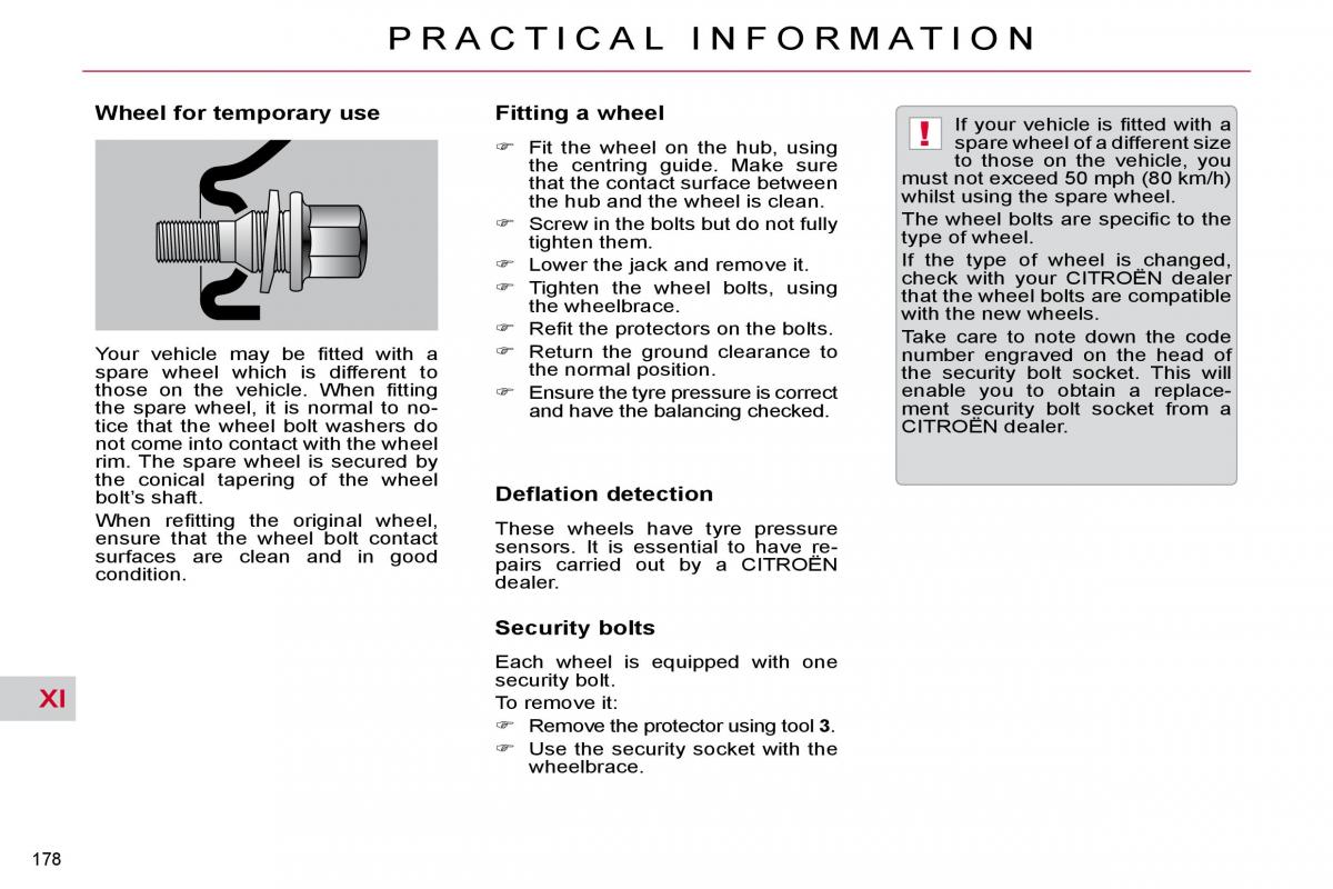 Citroen C5 II 2 owners manual / page 199