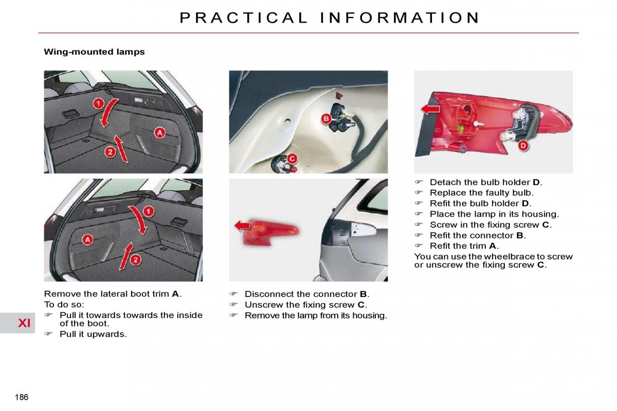 Citroen C5 II 2 owners manual / page 209