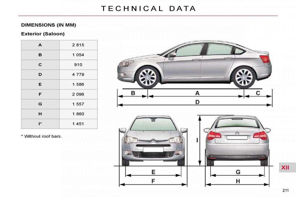 Citroen C5 II 2 owners manual / page 235