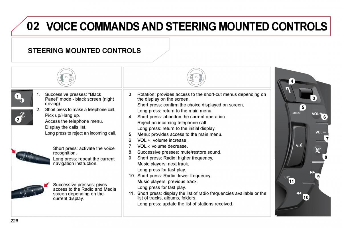 Citroen C5 II 2 owners manual / page 247