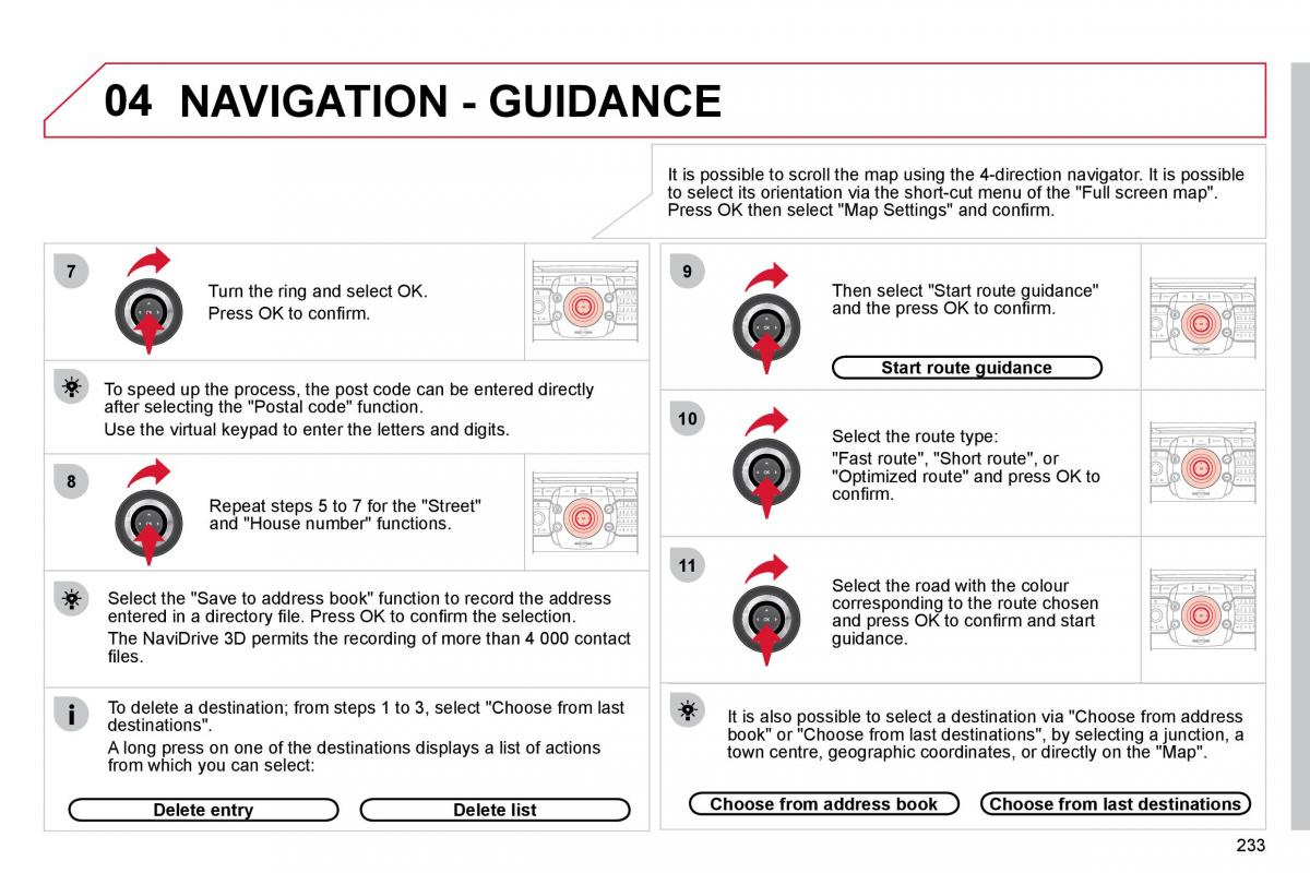 Citroen C5 II 2 owners manual / page 254