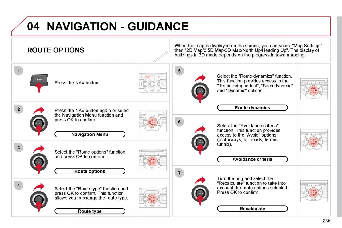 Citroen C5 II 2 owners manual / page 256