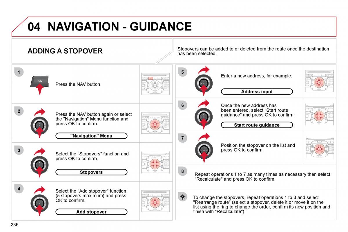 Citroen C5 II 2 owners manual / page 257