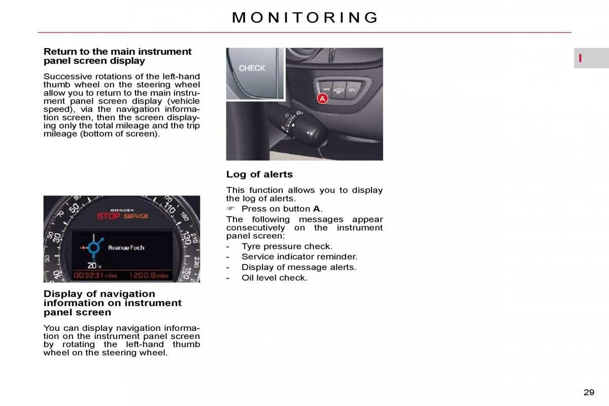 Citroen C5 II 2 owners manual / page 26