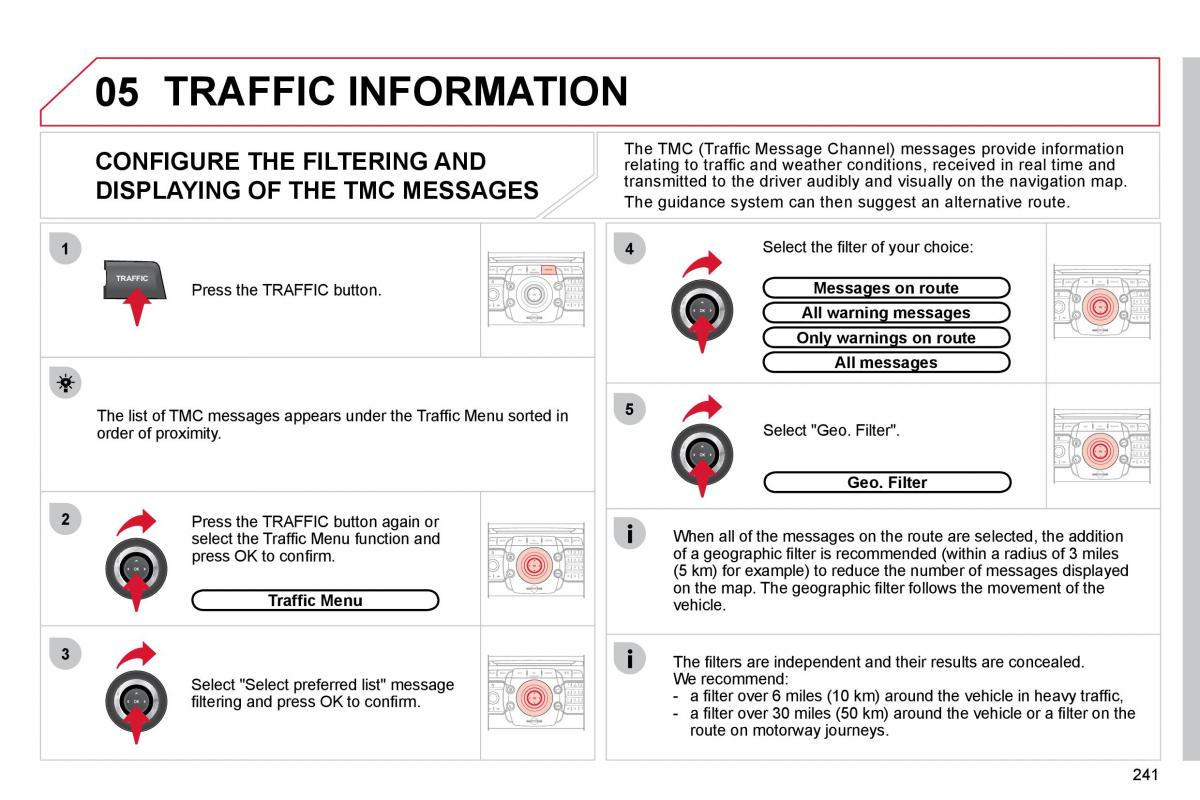 Citroen C5 II 2 owners manual / page 262