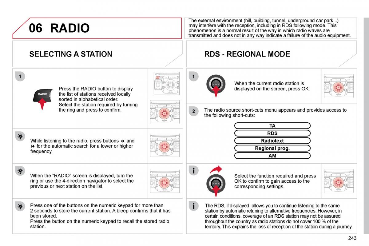 Citroen C5 II 2 owners manual / page 264