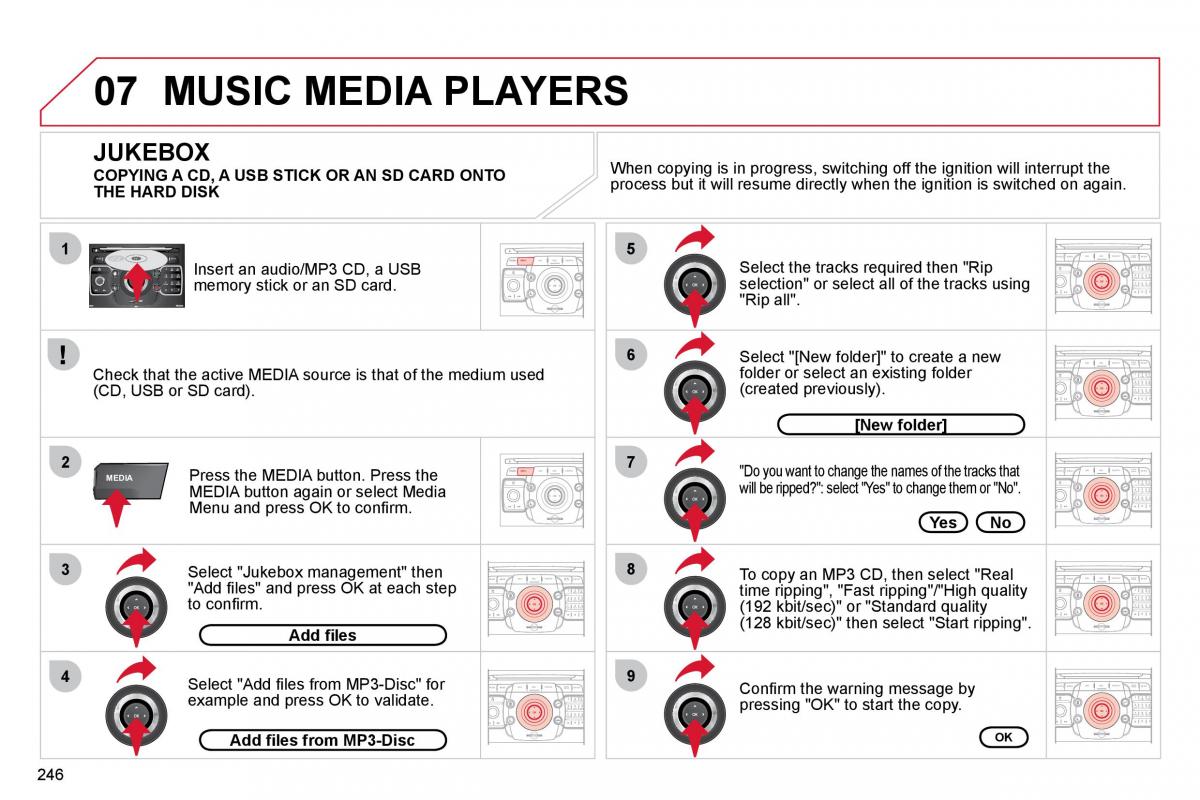 Citroen C5 II 2 owners manual / page 267