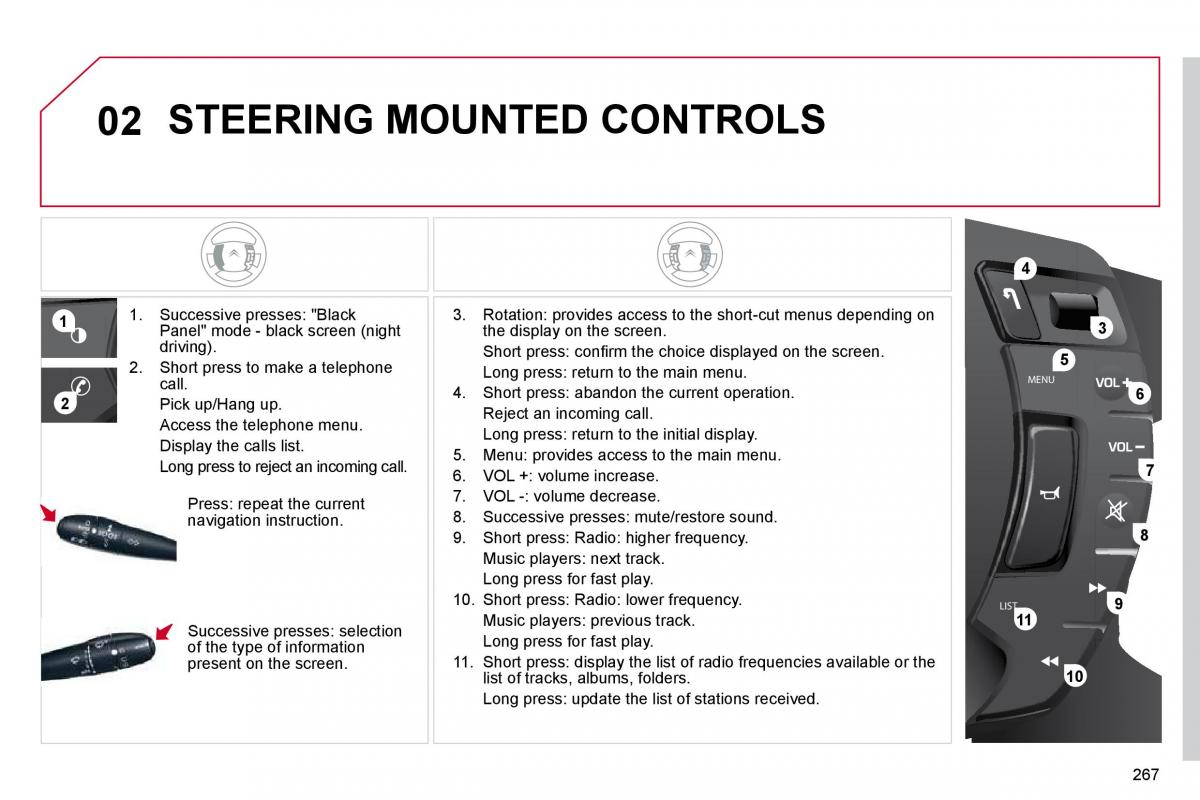 Citroen C5 II 2 owners manual / page 287