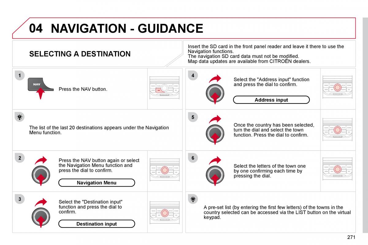 Citroen C5 II 2 owners manual / page 291