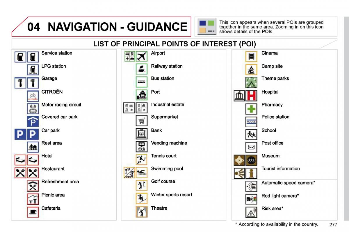 Citroen C5 II 2 owners manual / page 297