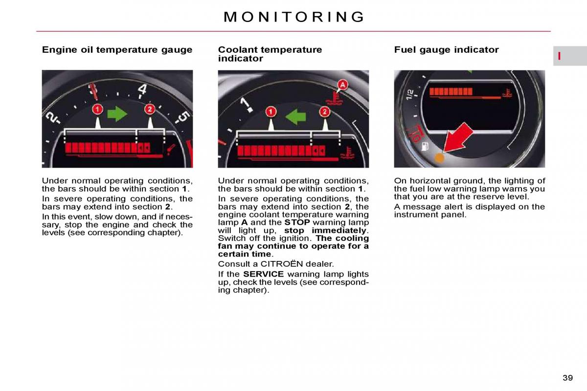 Citroen C5 II 2 owners manual / page 40