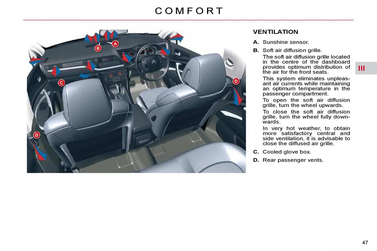 Citroen C5 II 2 owners manual / page 48