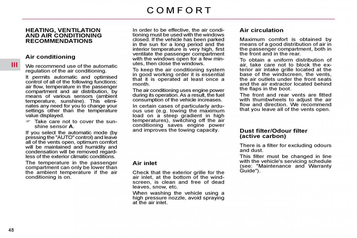 Citroen C5 II 2 owners manual / page 49