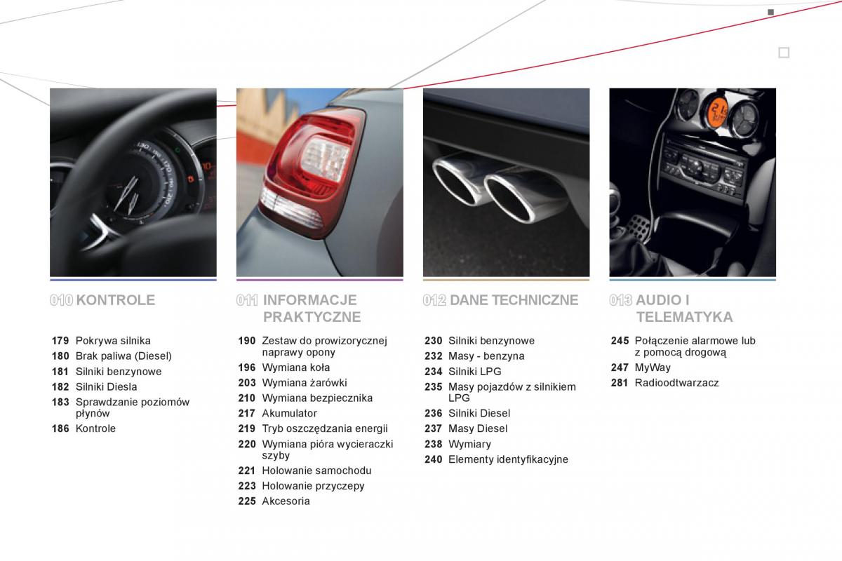 Citroen DS3 instrukcja obslugi / page 7