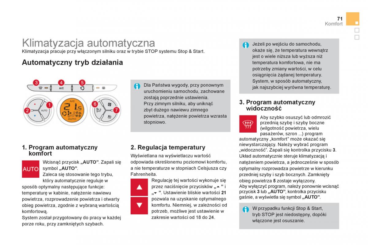 Citroen DS3 instrukcja obslugi / page 73