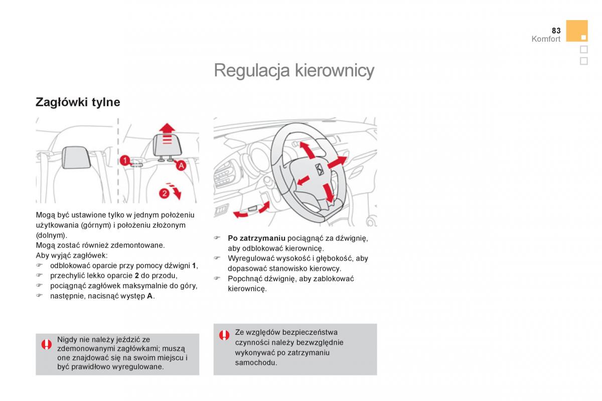 Citroen DS3 instrukcja obslugi / page 85