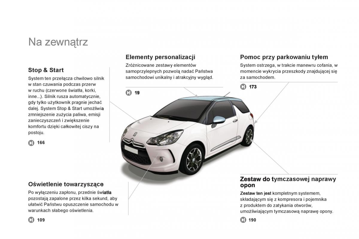 Citroen DS3 instrukcja obslugi / page 10