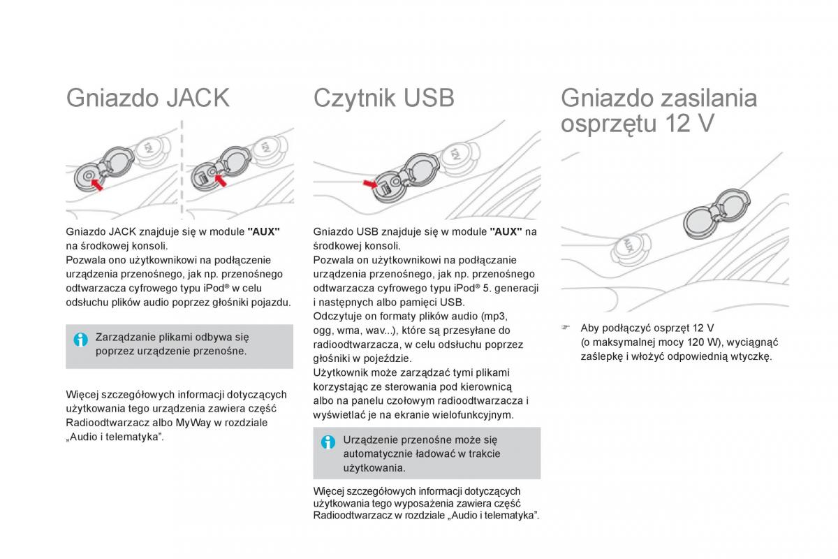 Citroen DS3 instrukcja obslugi / page 124