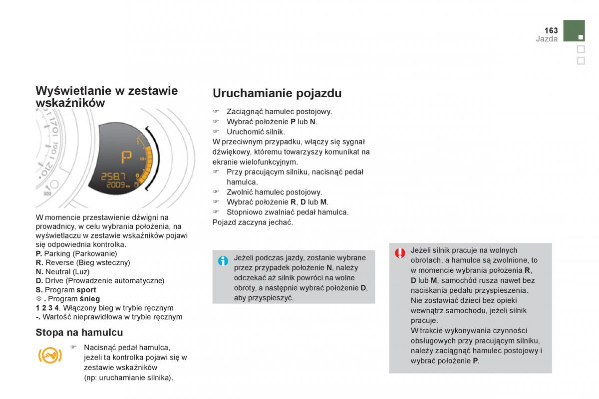 Citroen DS3 instrukcja obslugi / page 165