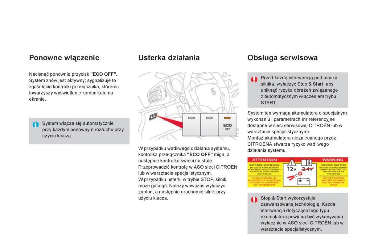 Citroen DS3 instrukcja obslugi / page 170